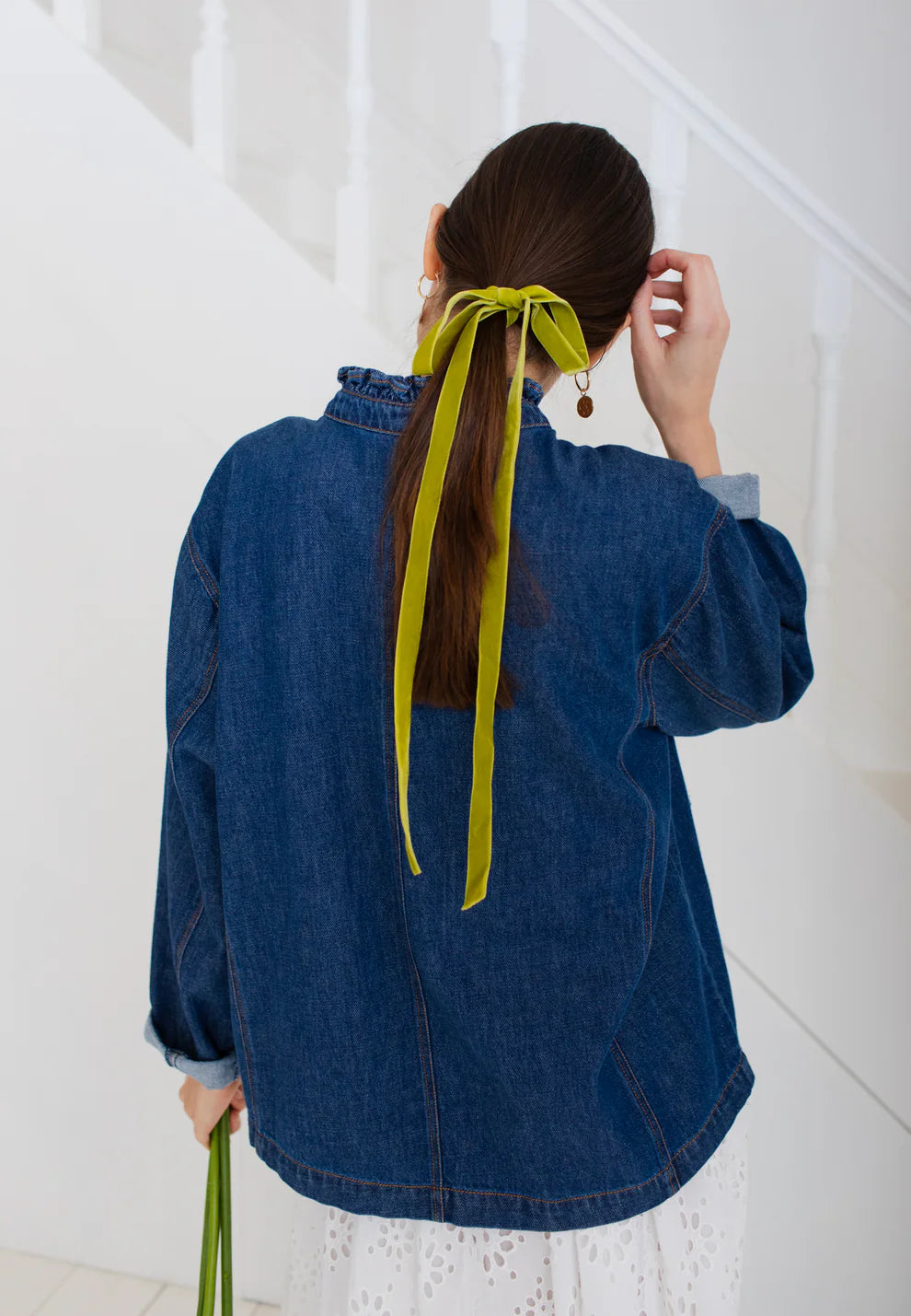 bonte elliot demin jacket back