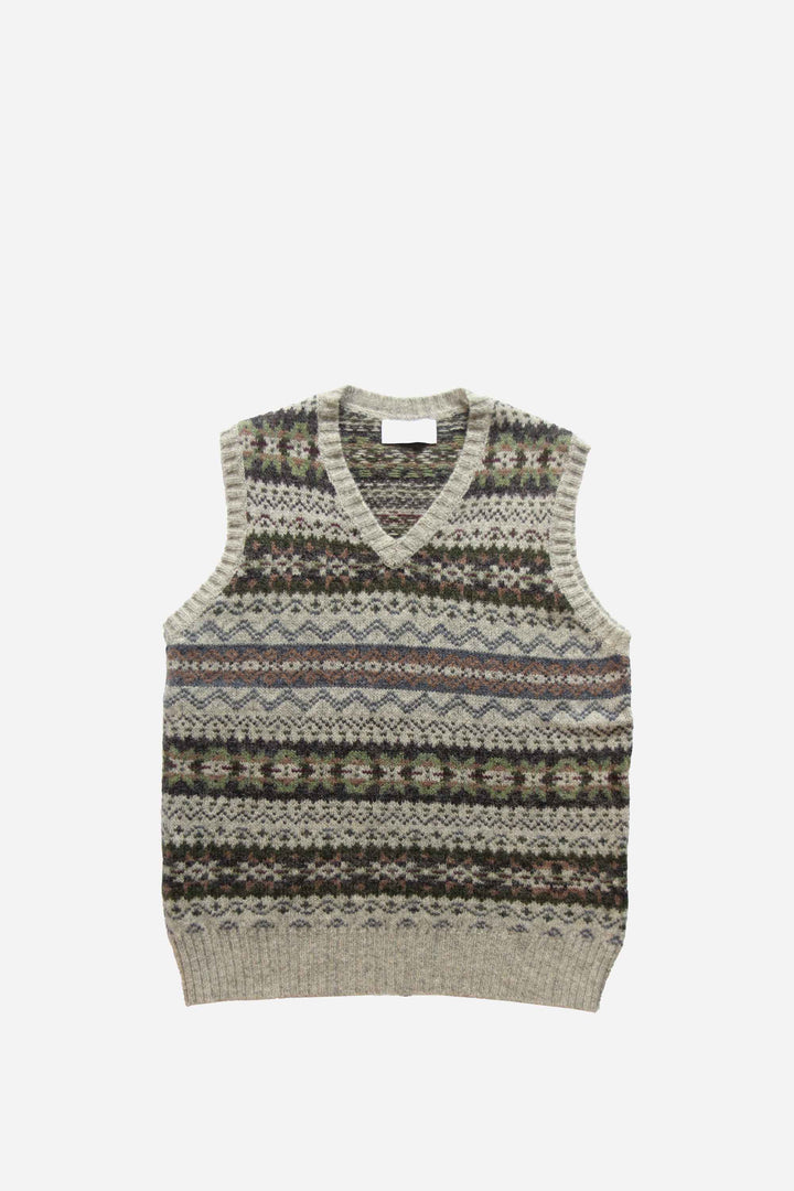 Vest / Brodie Rib / Ash