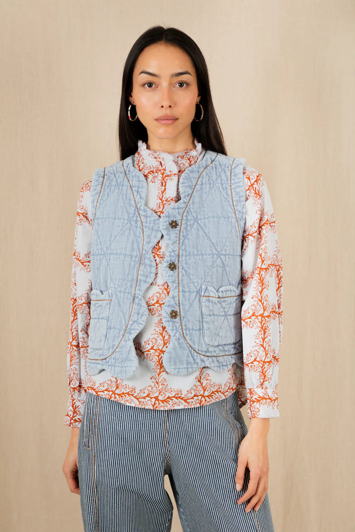Estelle Gilet / Ice Blue