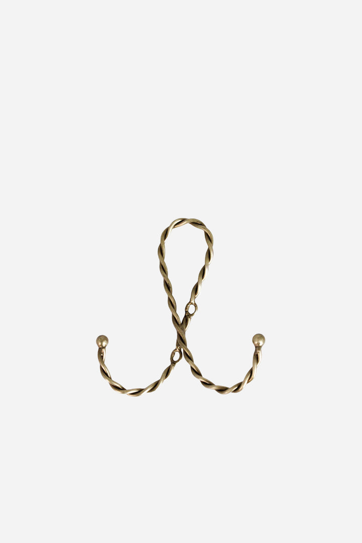 Wall Hook Estelle Loop Brass