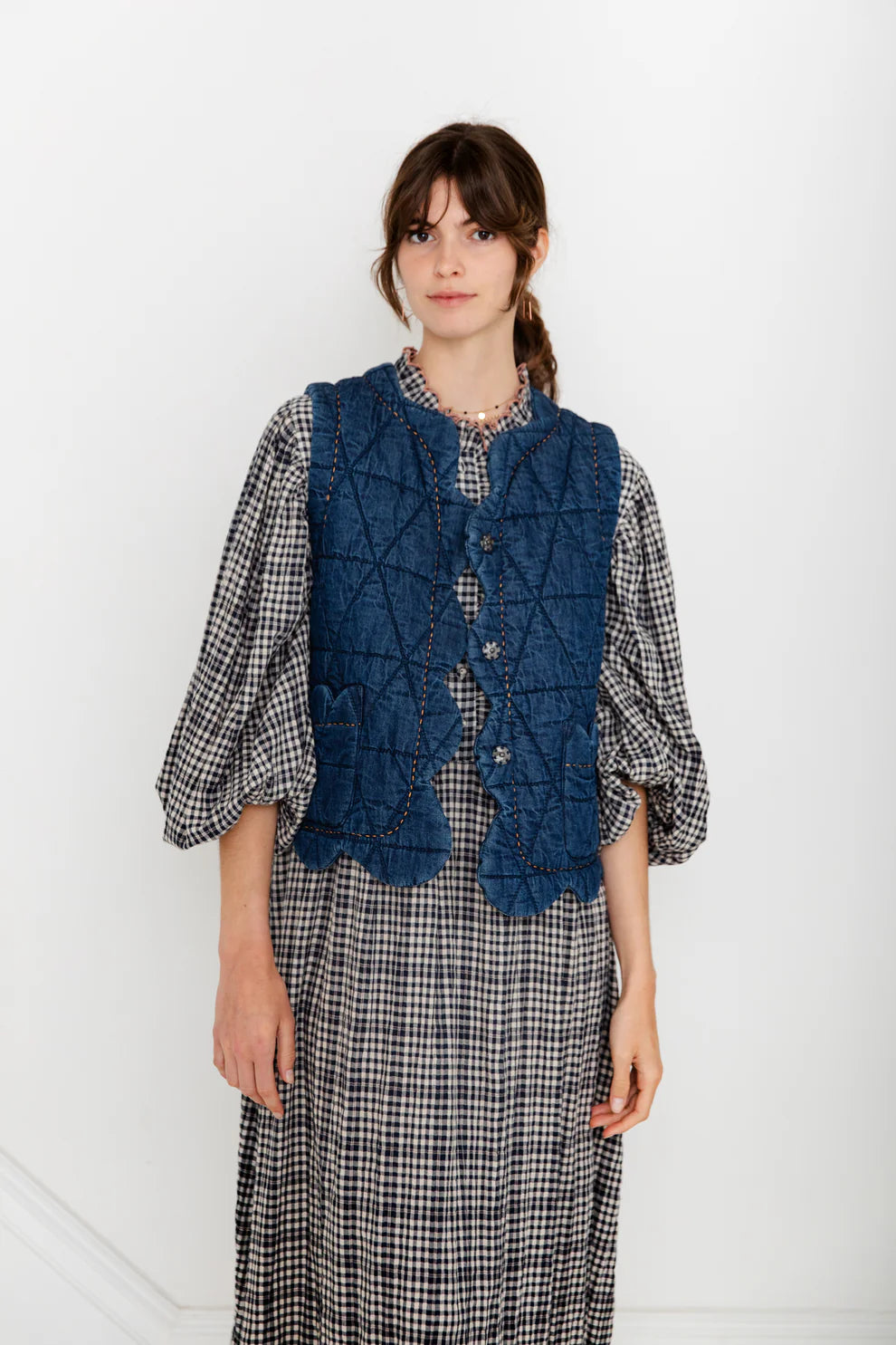 Estelle Gilet / Dark Denim