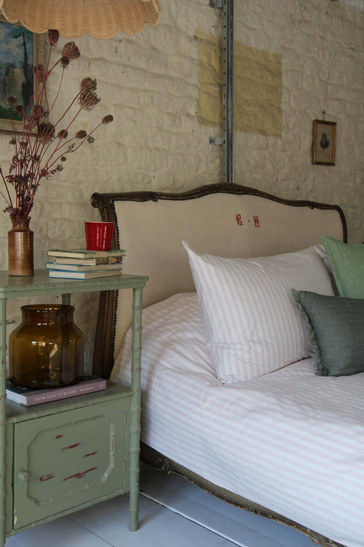 Faux Bamboo Bedside Cupboard