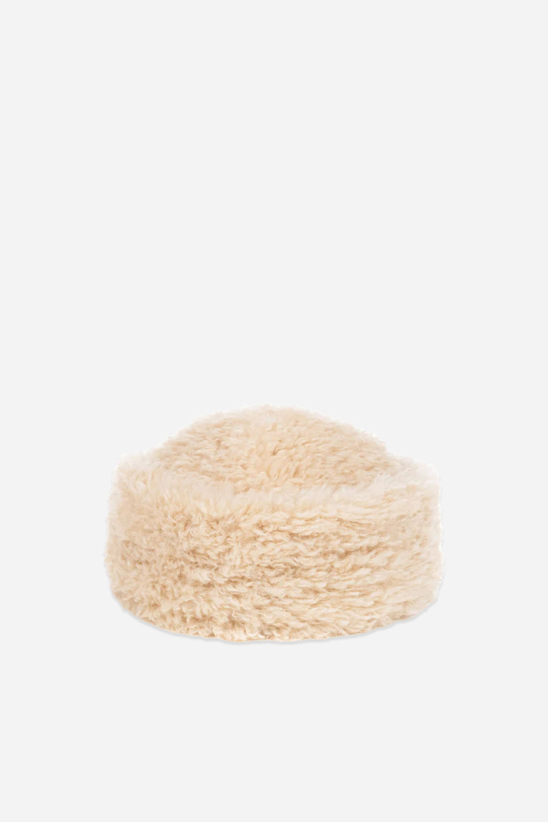 Sherpa Hat / Faux Sheepskin Cream