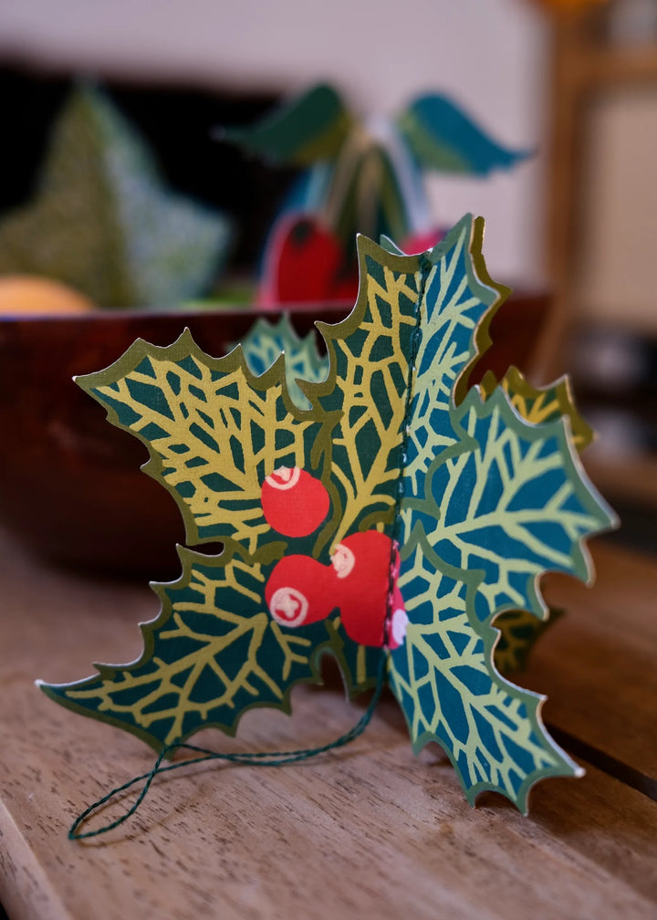 Paper Decorations / Festive Foliage