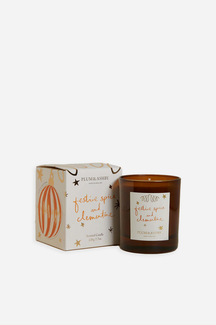 Festive Spice & Clementine Candle