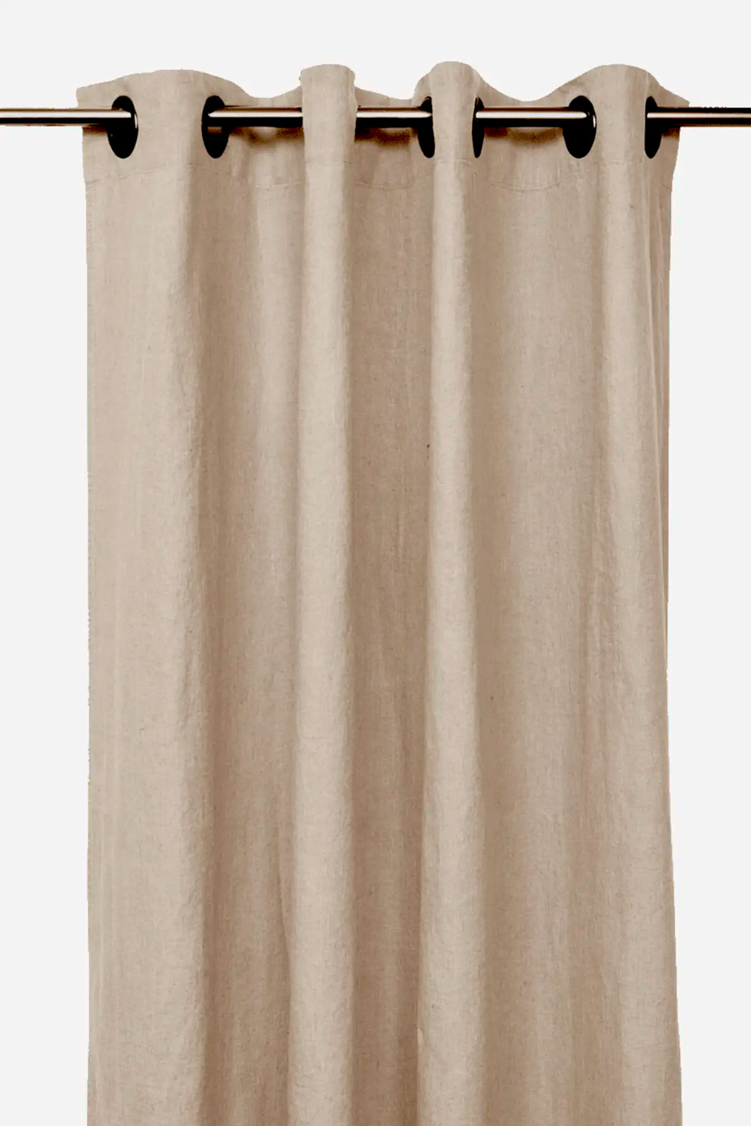 Figari Multi Tape Curtain Naturel Linen Cotton / 130x280cm