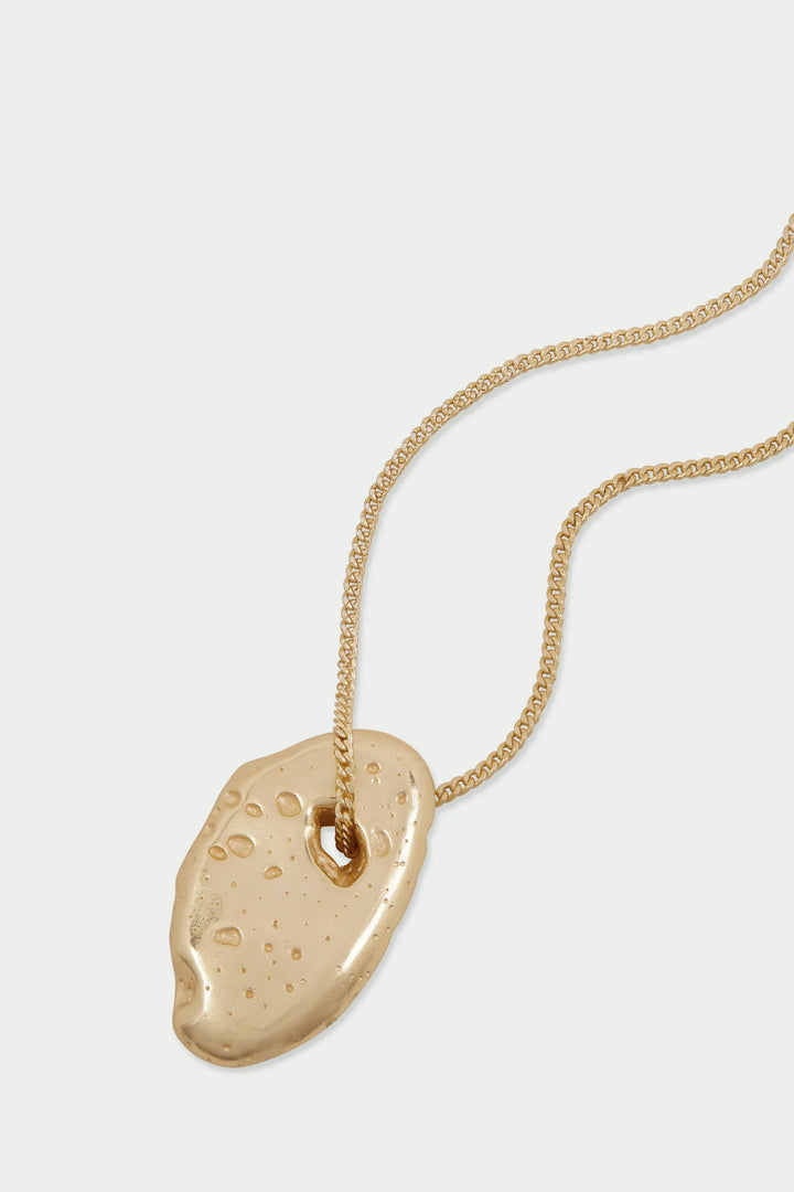 Fossil Necklace / Gold