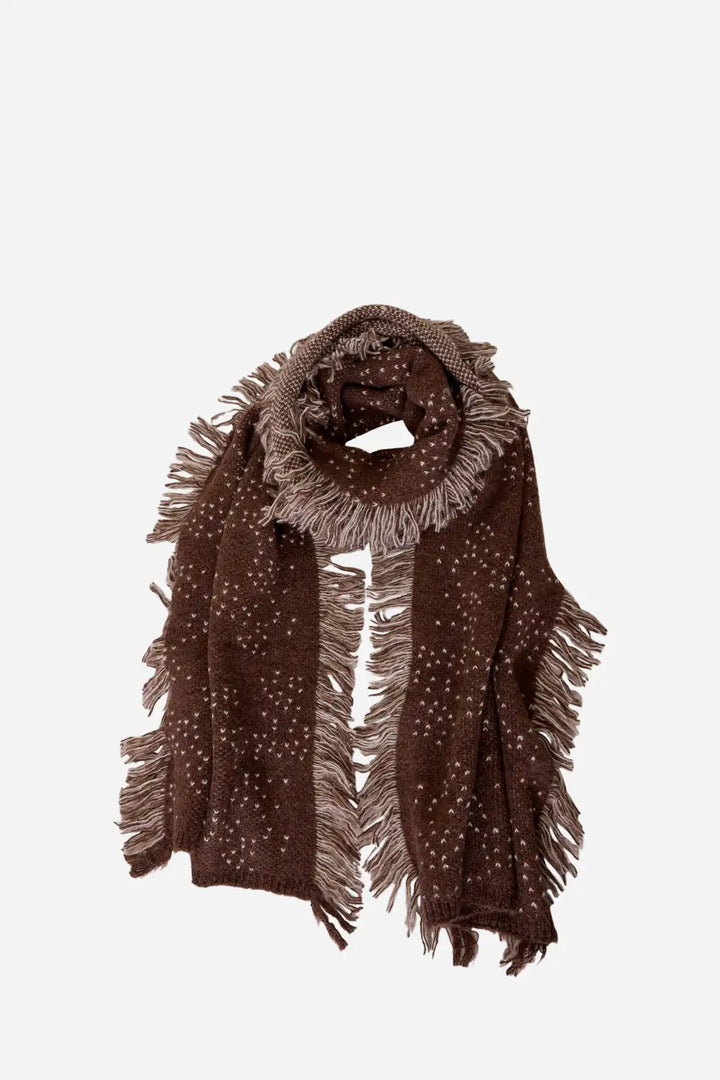 MSCHAmaryllis Heidi Scarf / Hot Fudge
