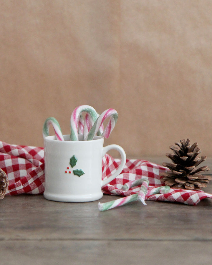 Ceramic Mini Mug - Holly