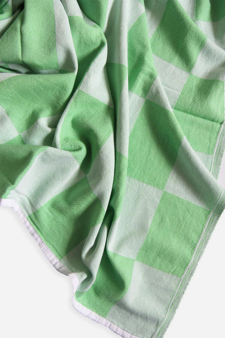 Check Turkish Towel / Green