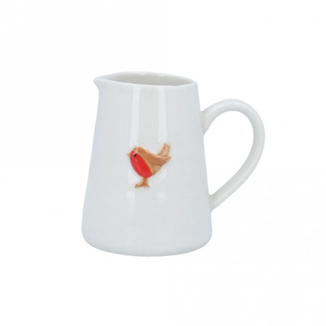Ceramic Mini Jug / Robin - Domestic Science Home