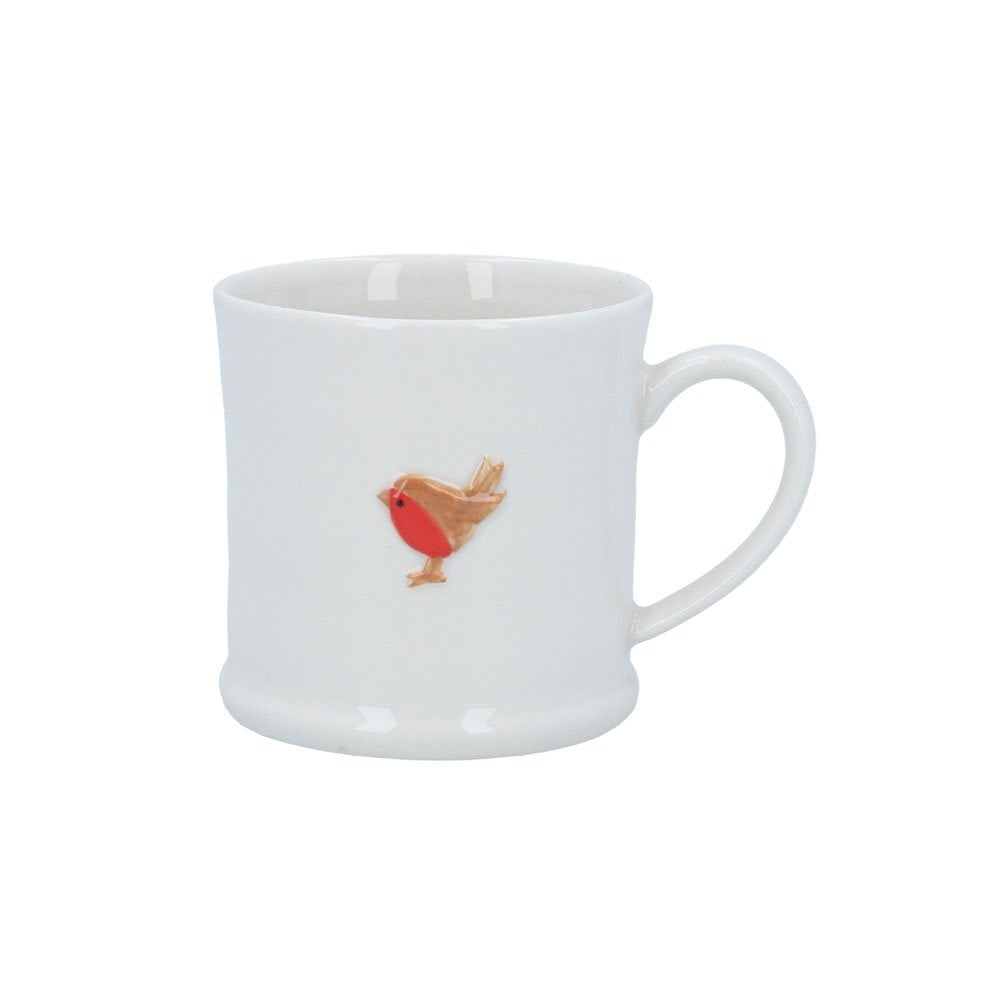 Ceramic Mini Mug / Robin