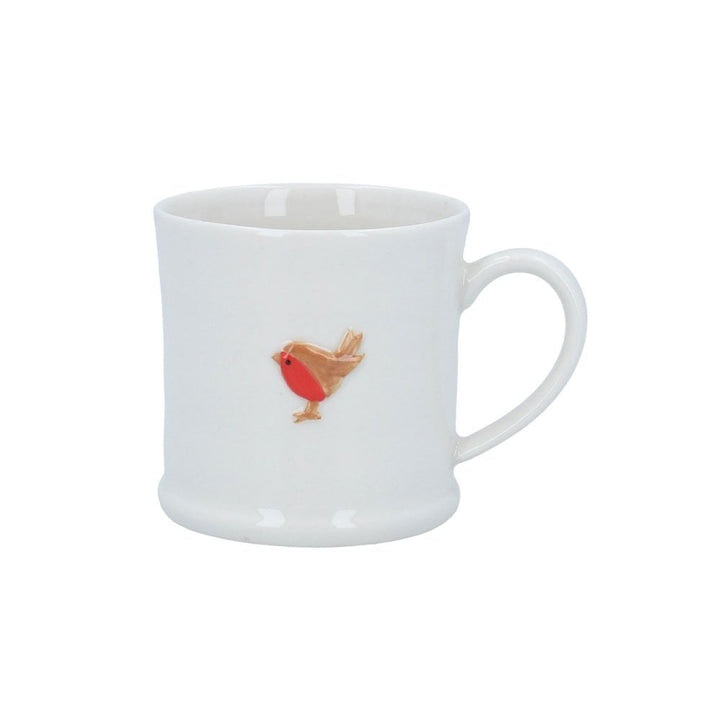 Ceramic Mini Mug / Robin