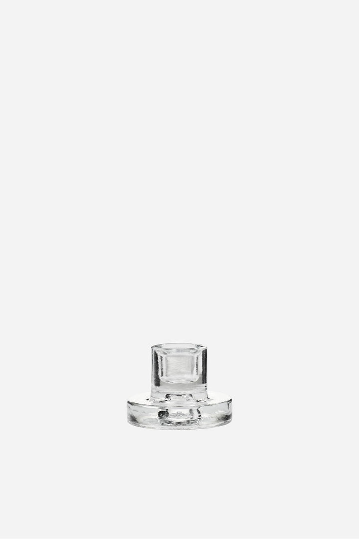 Candle holder / Glass 1.3 cm Candle Clear