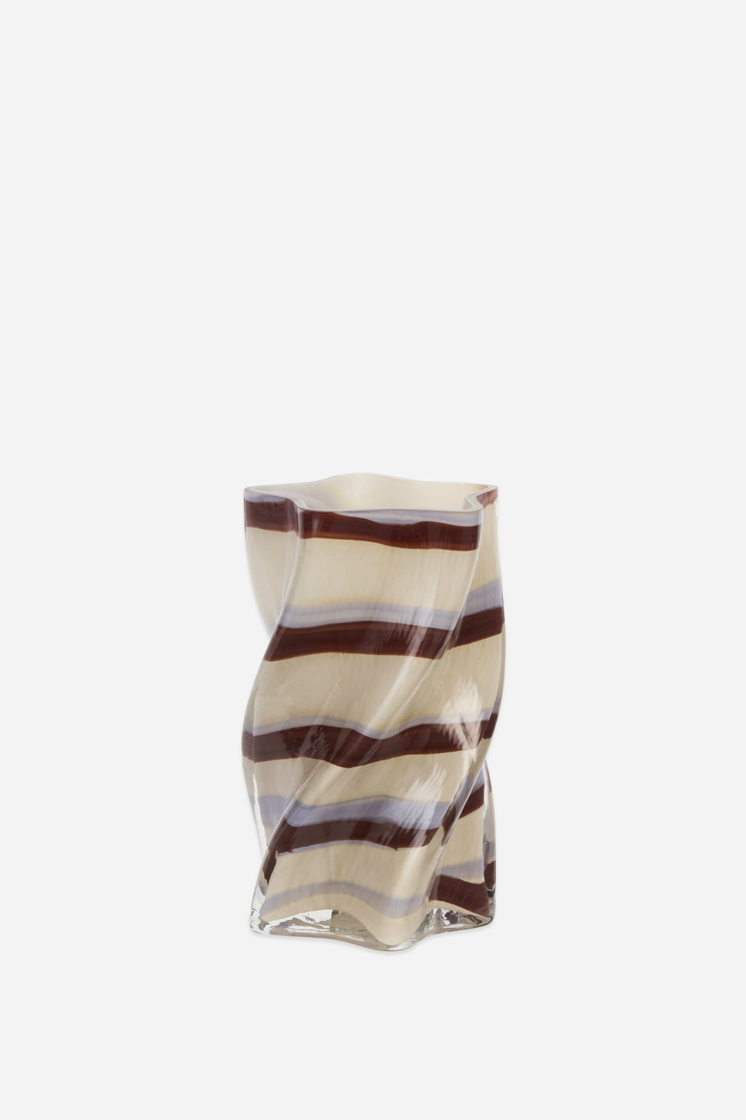 Twisted Vase With Stripes