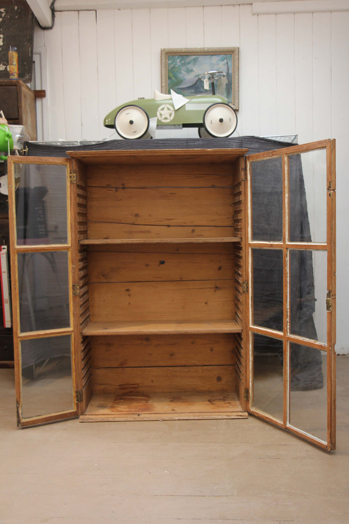 Vintage Glazed Cupboard