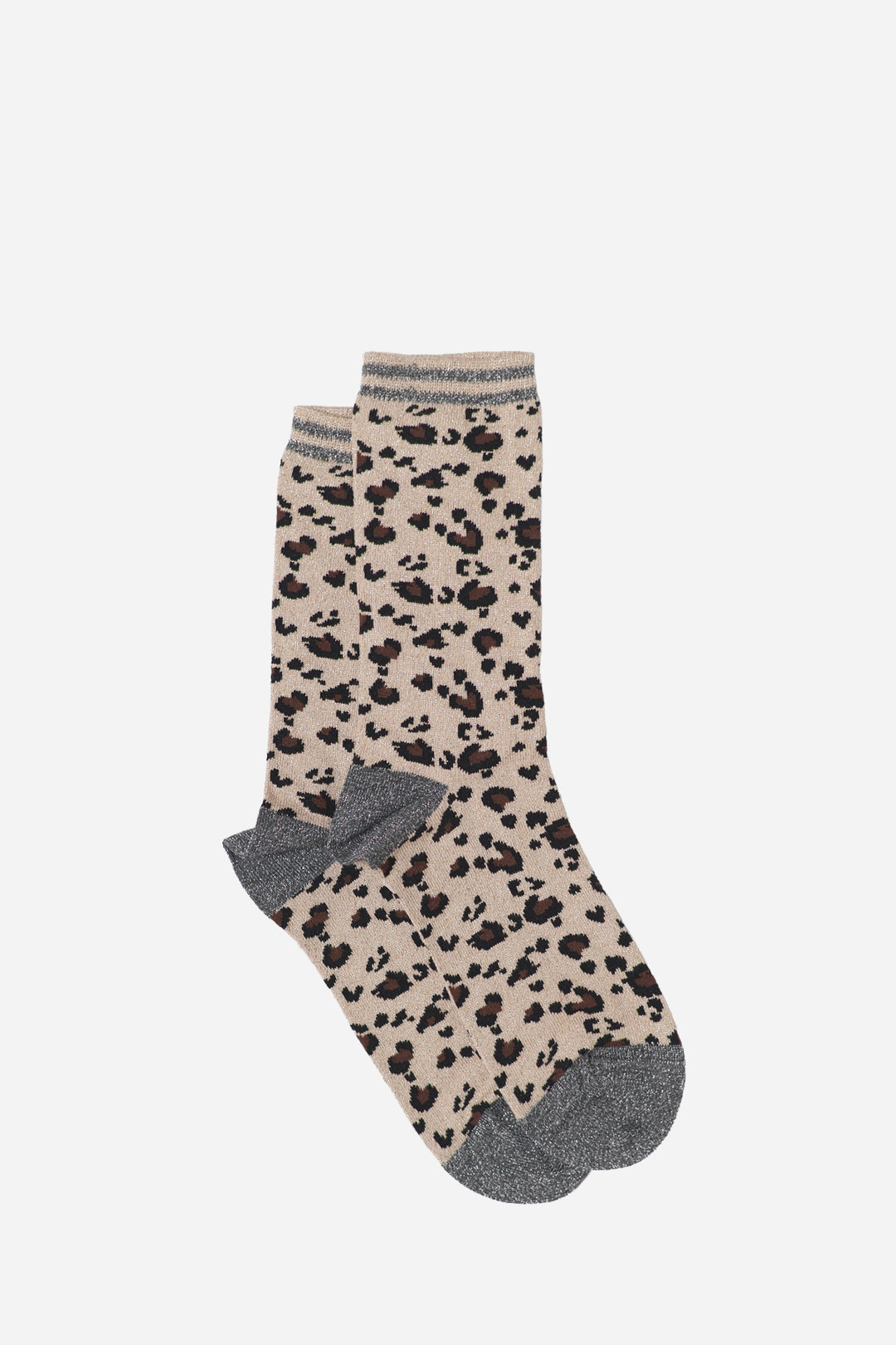 glitter leopard print socks earth
