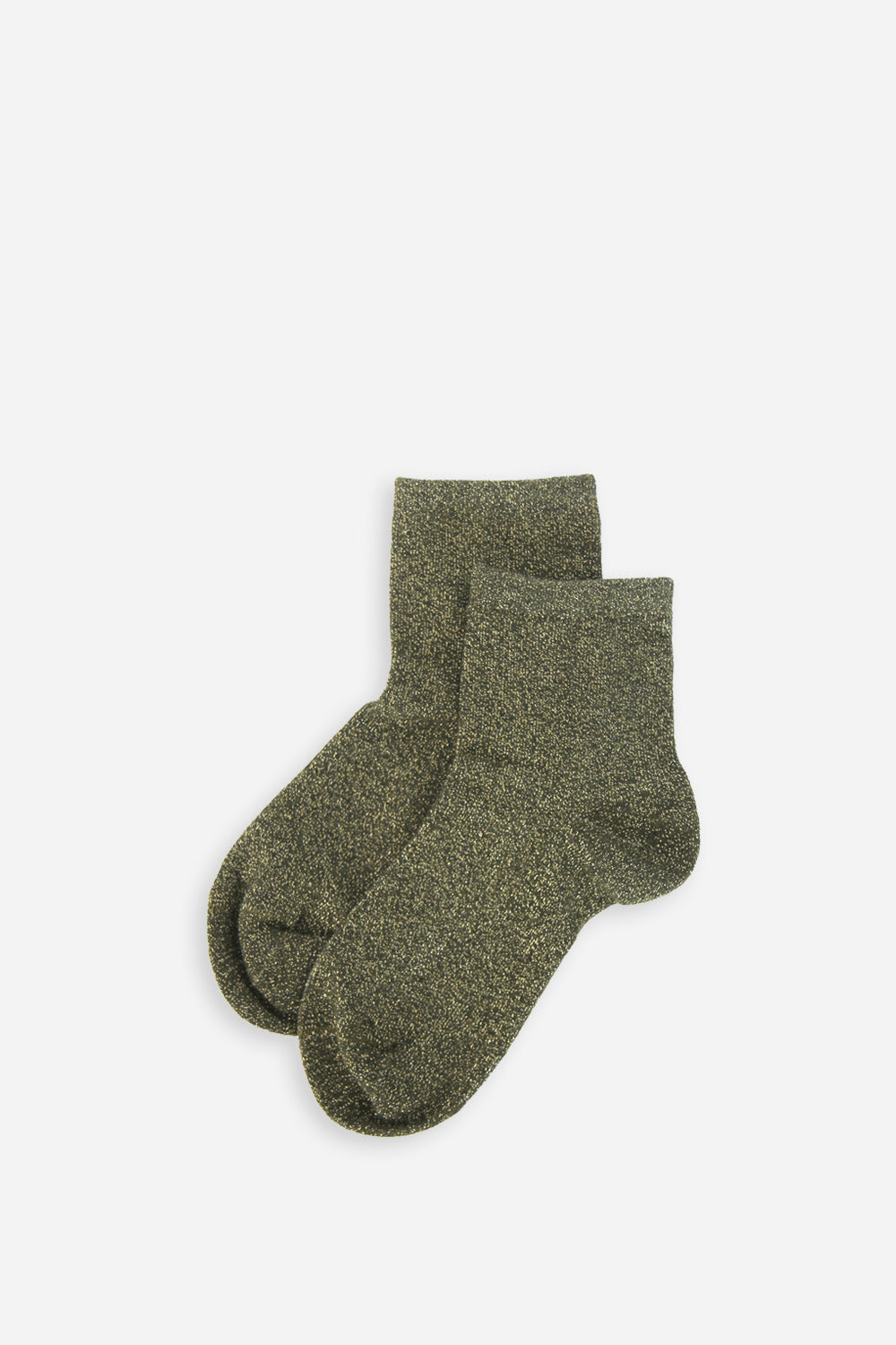 Glitter Socks / Olive