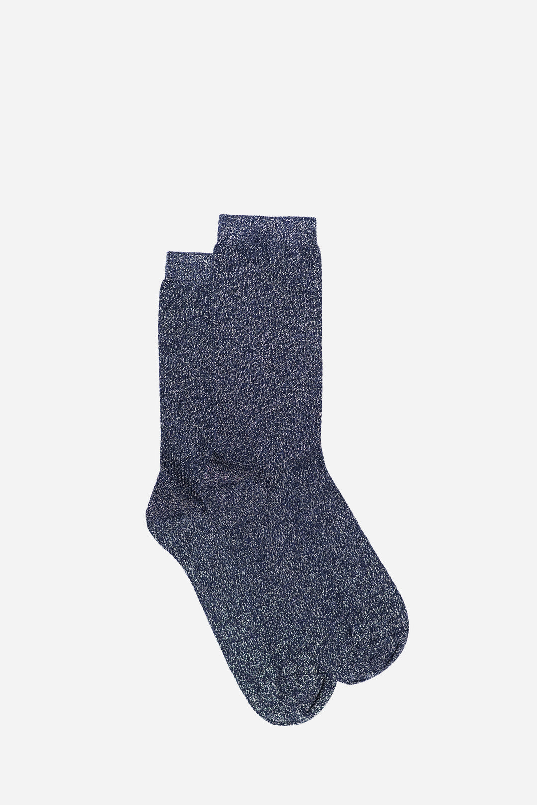 glitter socks dark blue