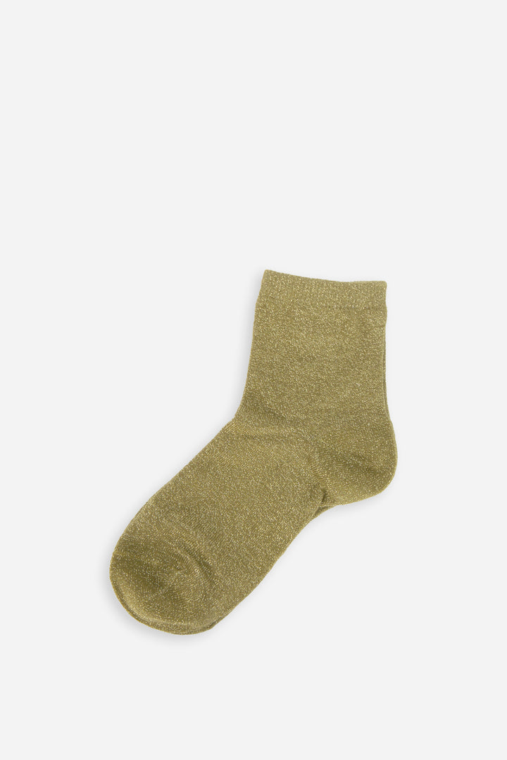 Glitter Socks / Olive