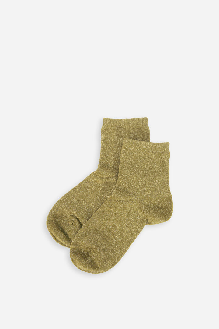 Glitter Socks / Olive