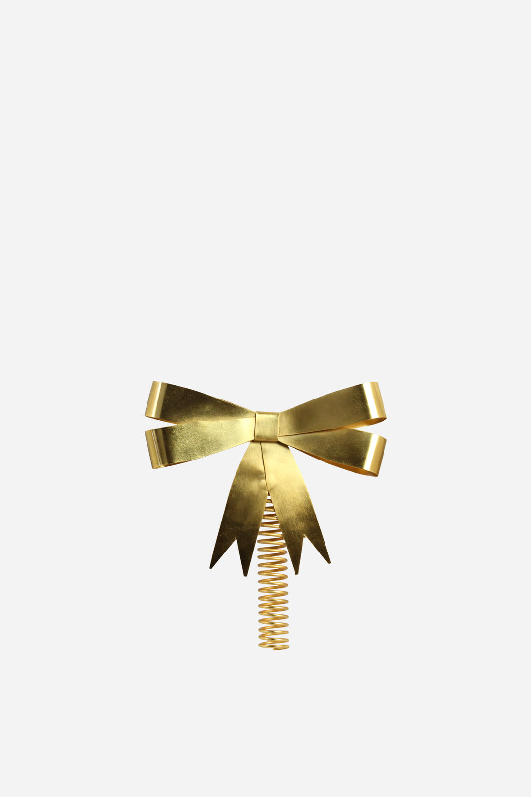 Tree Topper Bow Brass