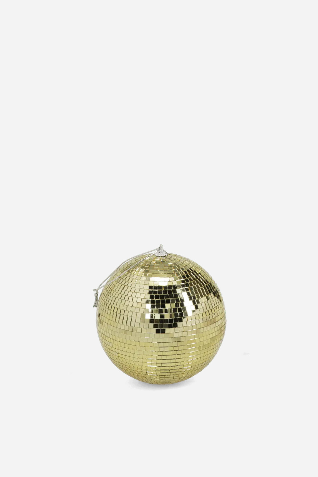 Hanging Disco Ball (15cm) / Gold