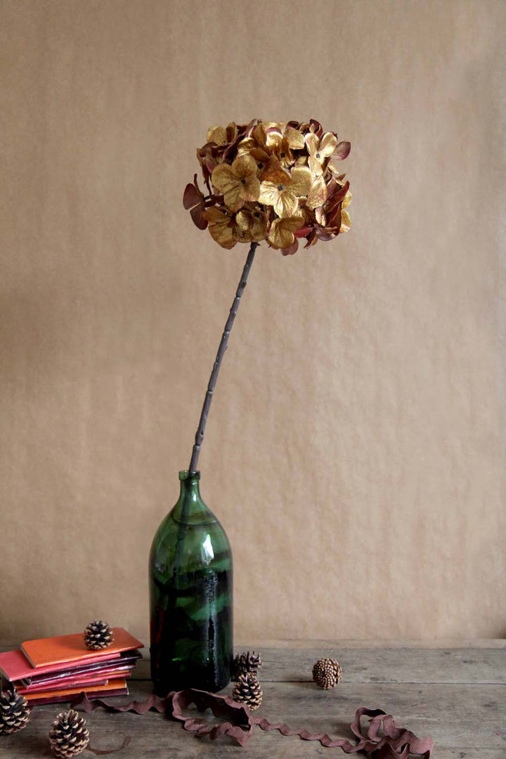 Gold Hydrangea Stem