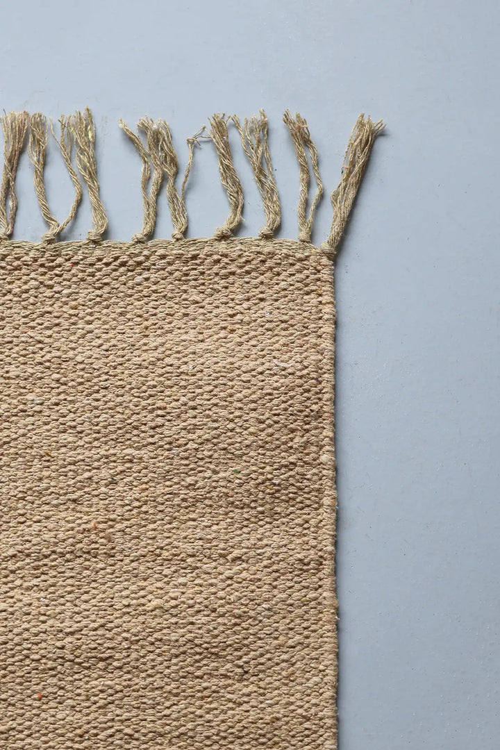 Golden Beige Plain Rug  60x90 4100