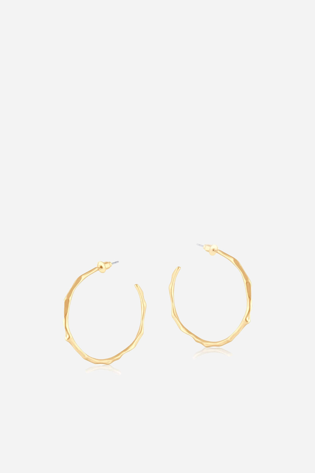 Valeria Branch Hoop Earrings / Gold