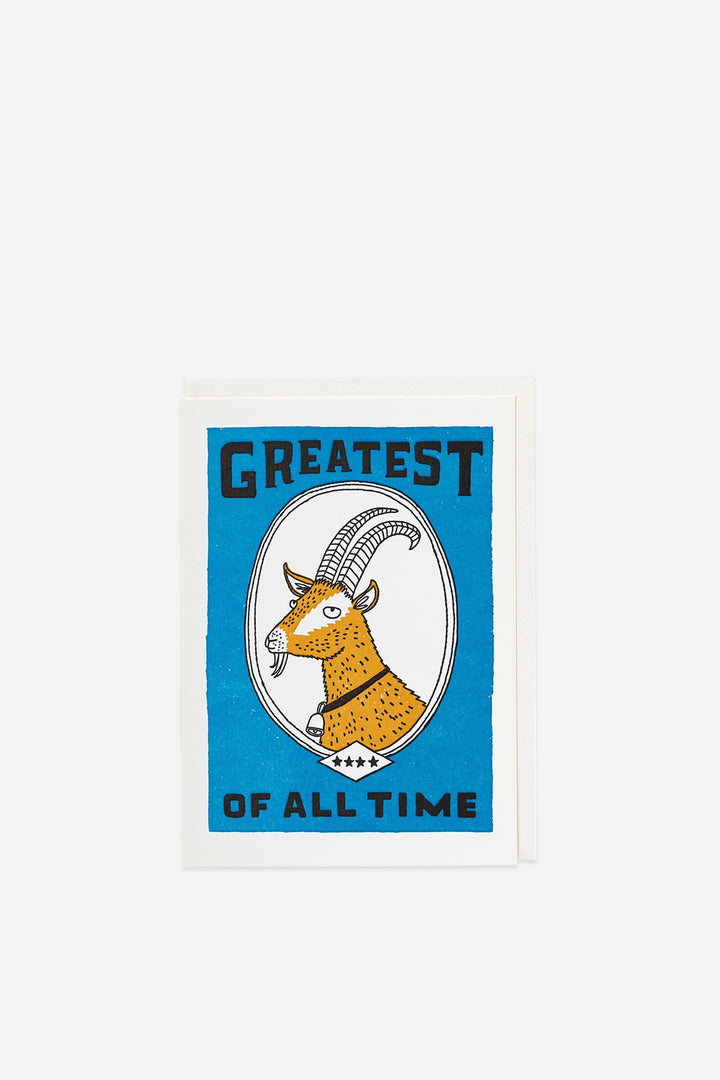 "Greatest of All Time" Goat by Charlotte Farmer - Domestic Science Home