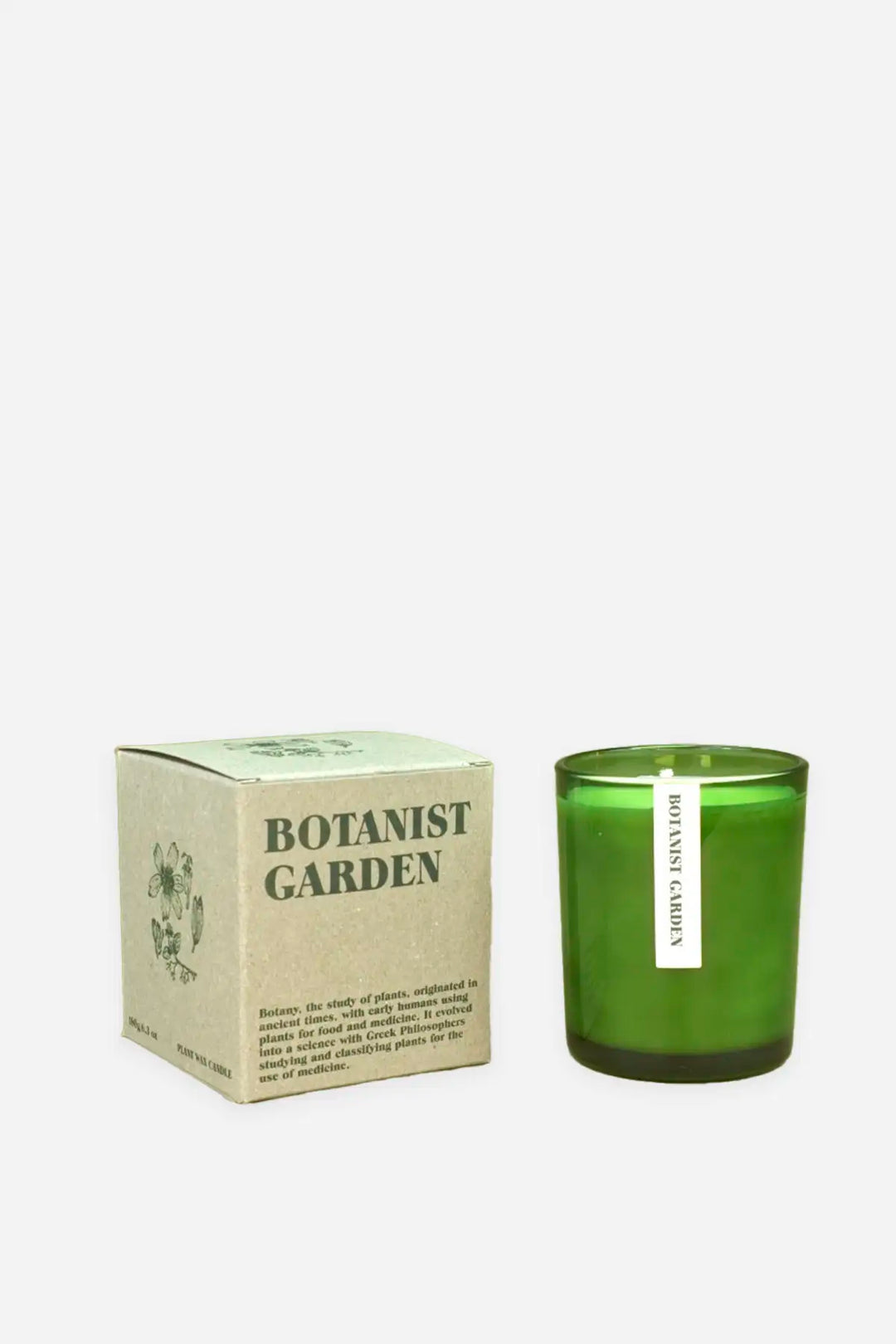 Green Botanical 20cl Candles / Botanist garden
