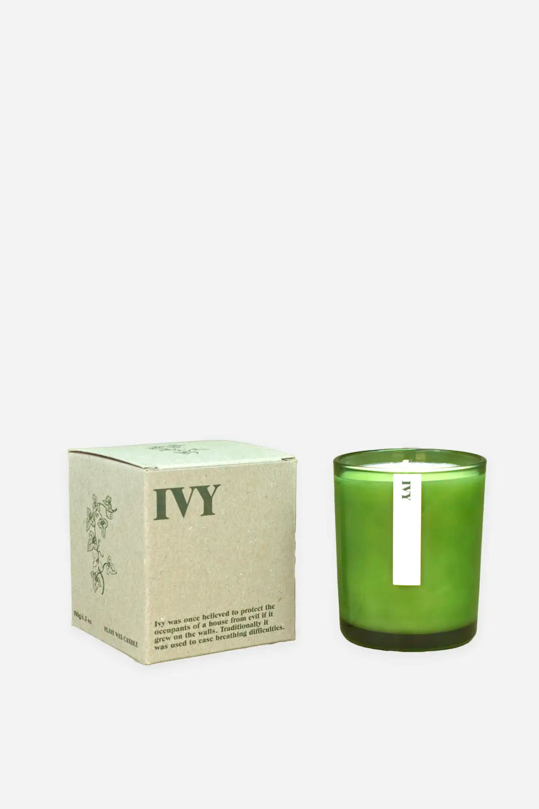 Green Botanical 20cl Candles / Ivy