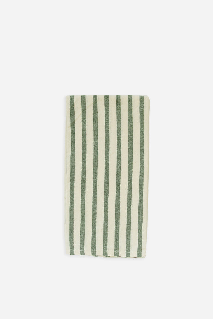 Felix Green Stripe T-Towel