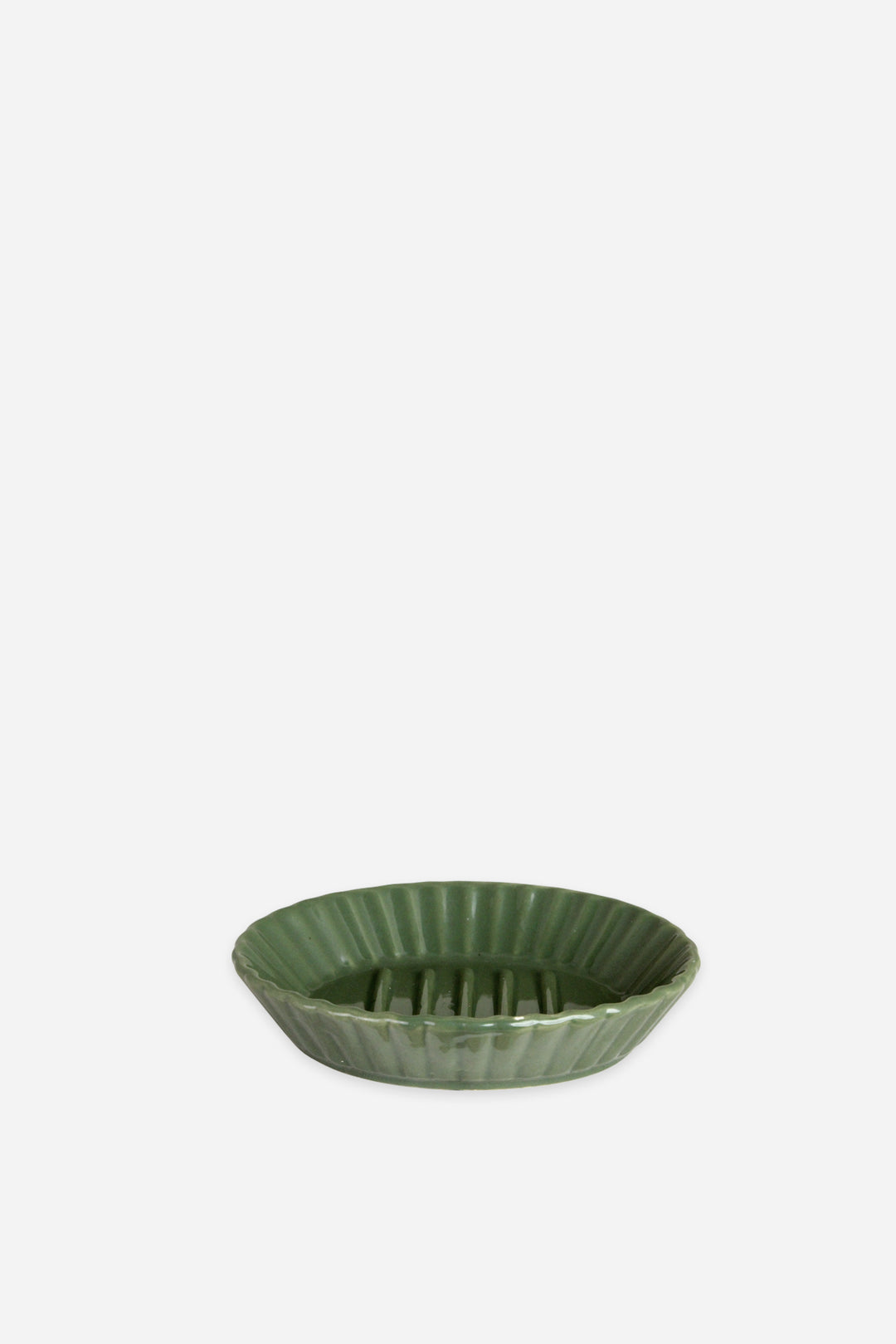 Soap Dish Anna Oval / Dark Green