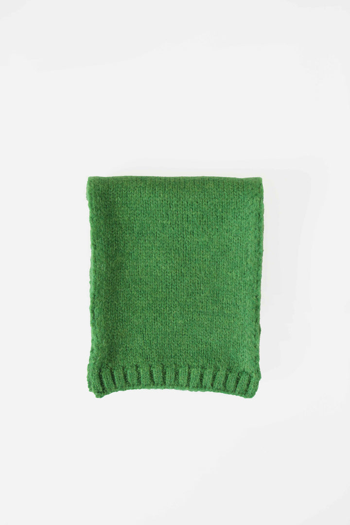 Knitted Scarf / Green