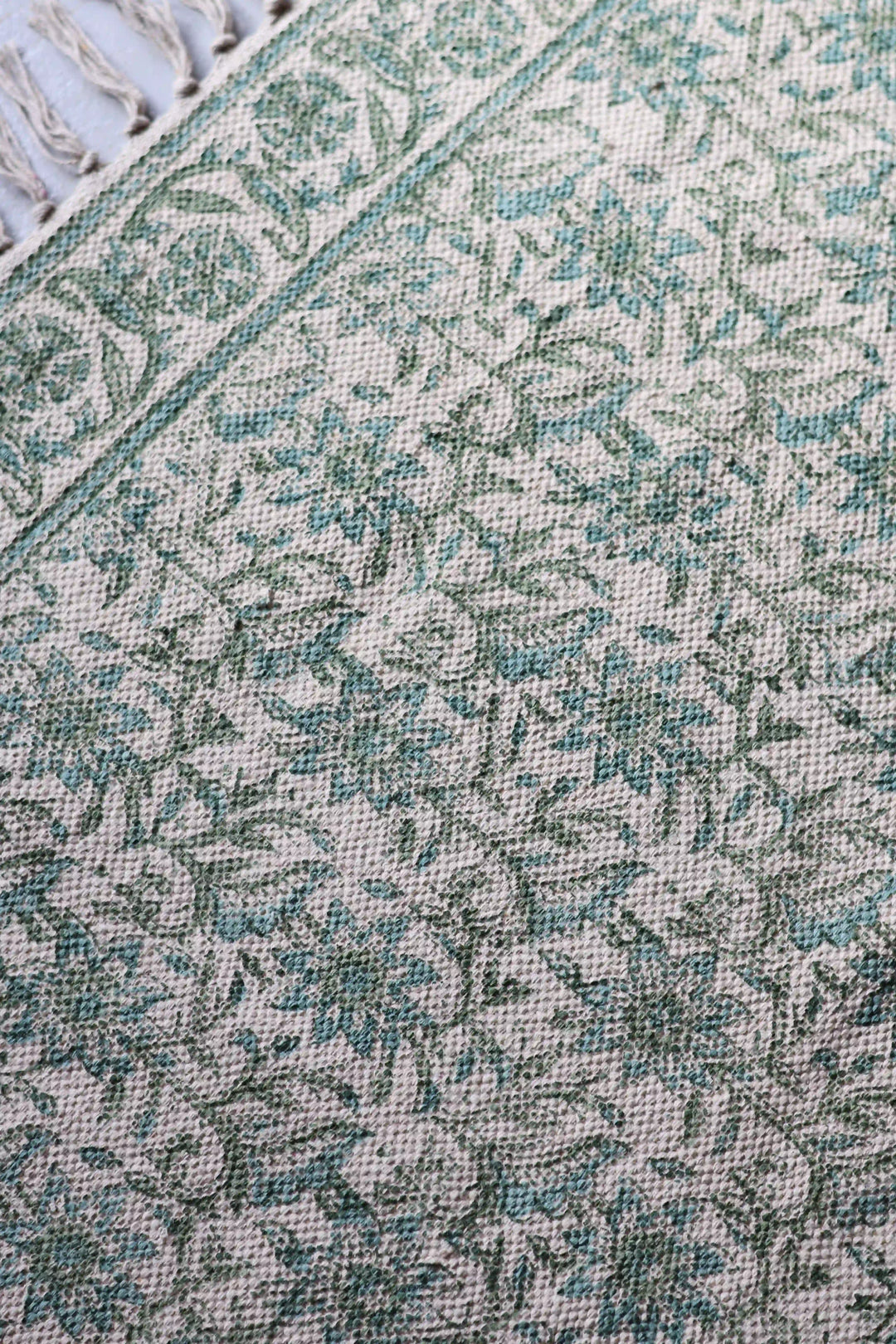 Green Printed Rug 120x180 / 4502