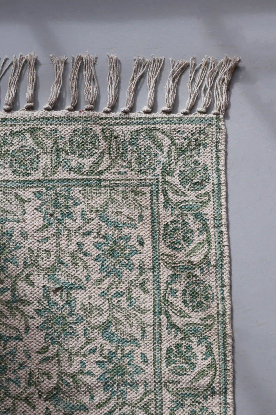 Green Printed Rug 120x180 / 4502