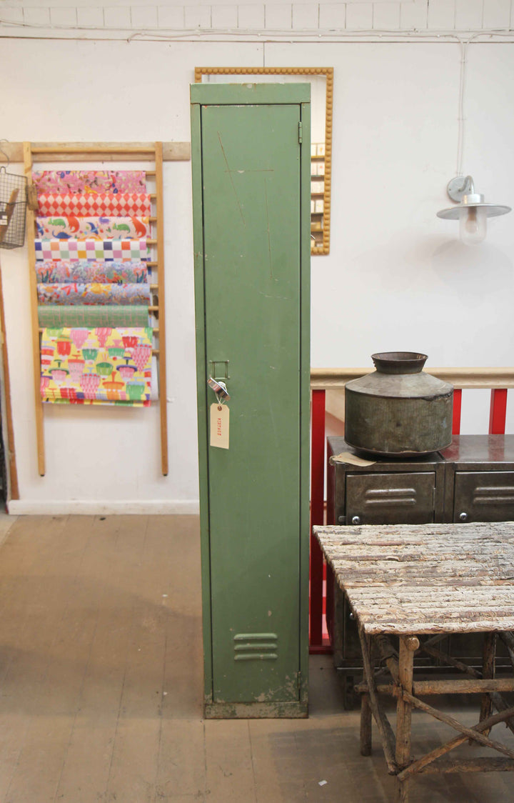 Vintage Single Locker / Green