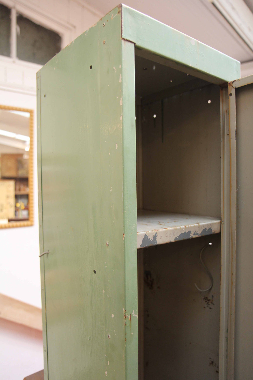 Vintage Single Locker / Green