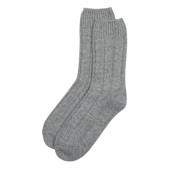 Wool Ankle Sock / Grey