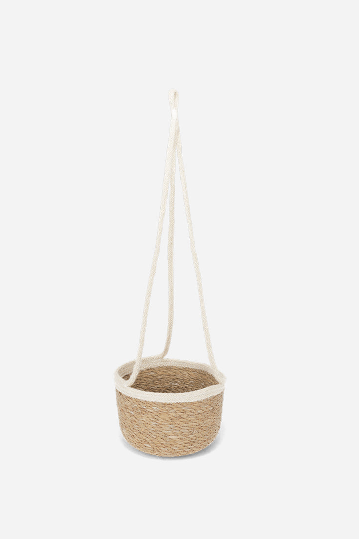 Hanging Seagrass Basket / Natural