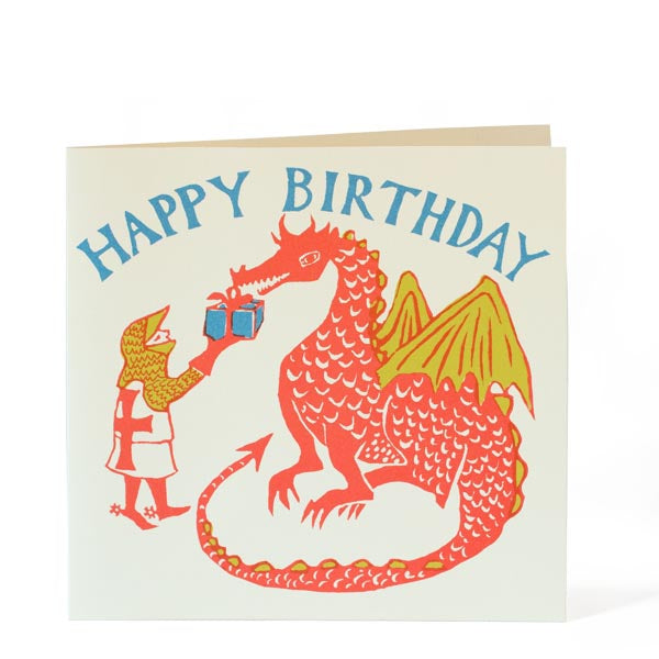 Birthday Dragon Card