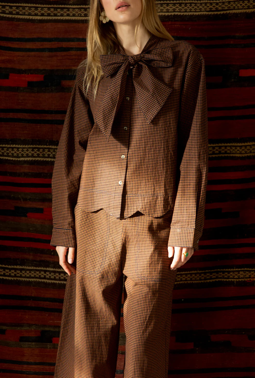 Hardie Shirt / Midnight/Tan