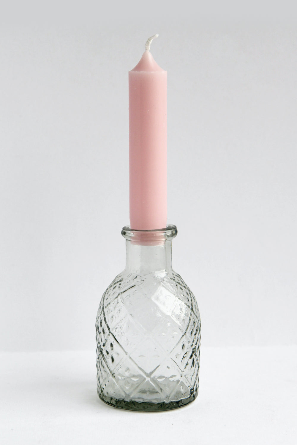 Harlequin Pharmacy Bottle Candle Holder