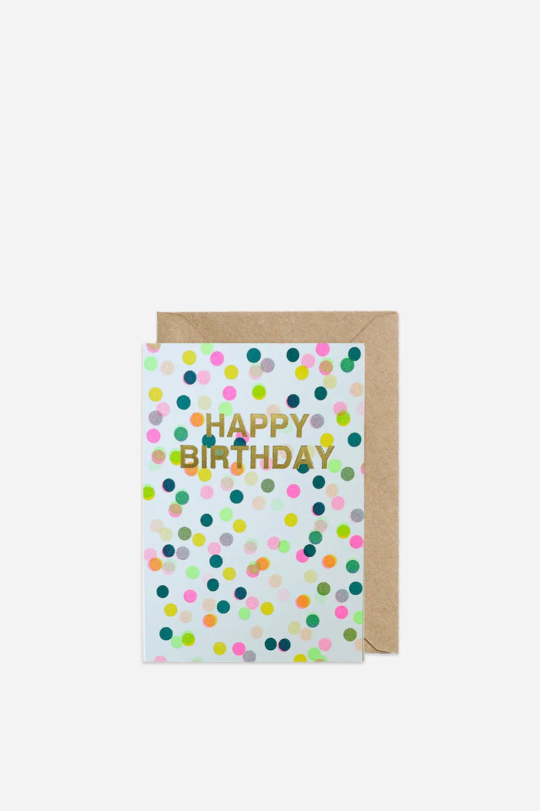 Riso Happy Birthday Confetti card