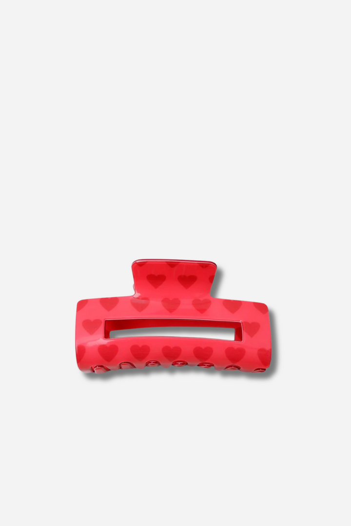 Berlin Heart Hair Claw / Red