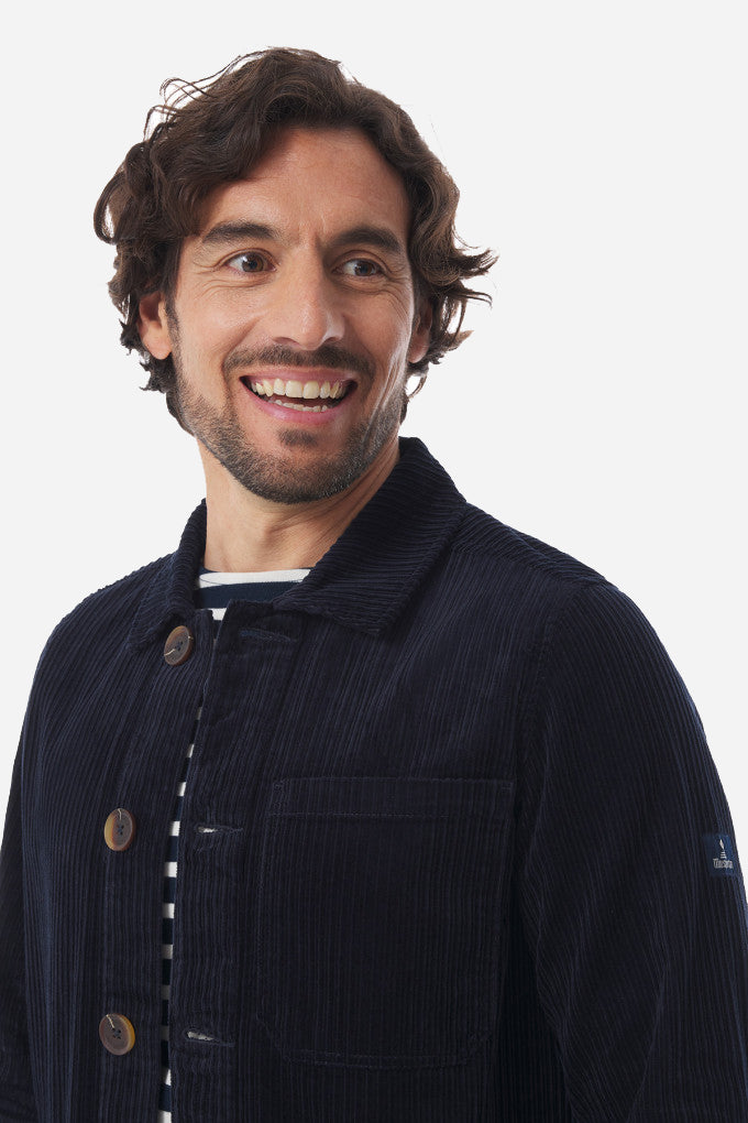 Hilizon Mousqueton Corduroy Jacket / Marine