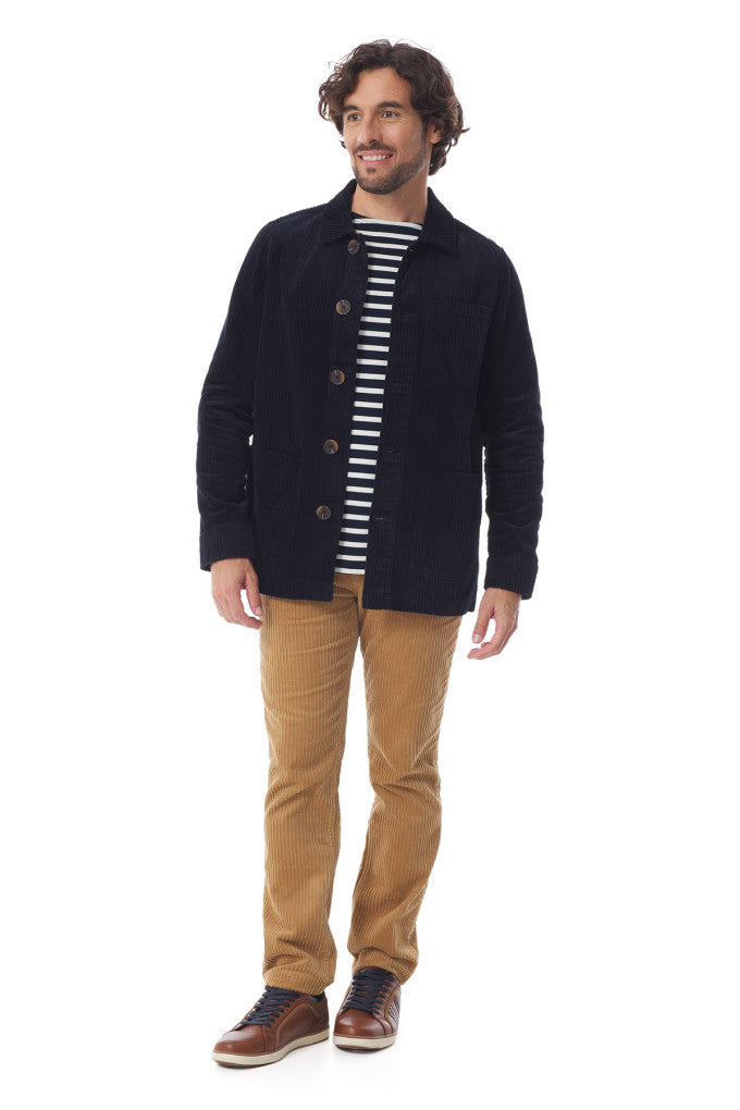 Hilizon Mousqueton Corduroy Jacket / Marine