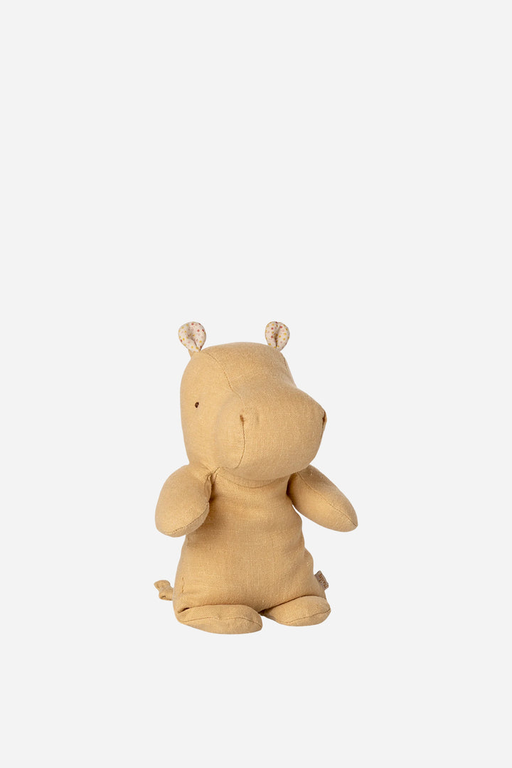 Safari Friends Hippo Small / Cream Yellow